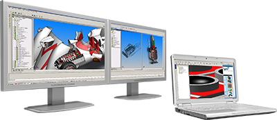 CAD design with DualHead2Go