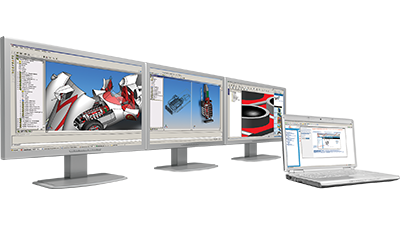 TripleHead2Go Cad Setup