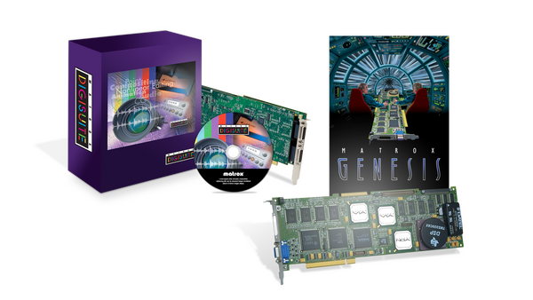 Matrox DigiSuite software and Matrox Genesis Series vision processor