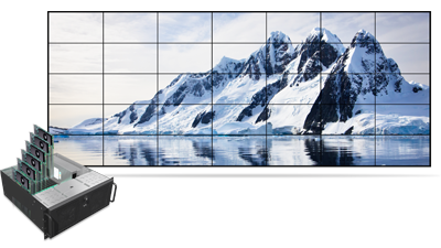 Portwell and Matrox Video Technology for Large Scale Video Walls