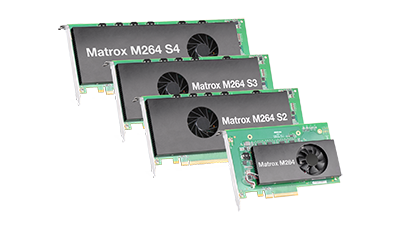 Matrox M264 Hardware Codec Cards 
