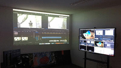 Edit Royale In-House Projector and Multiviewer of Contestant Screens