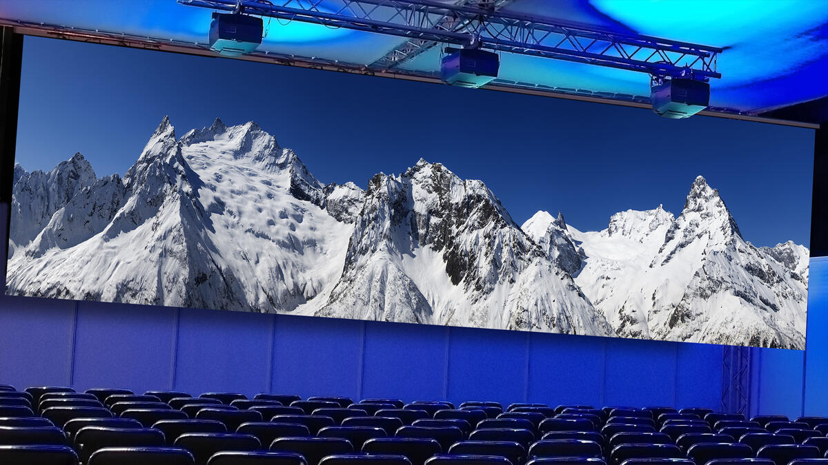 Edge overlap header mountain