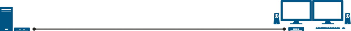 KVM Point-to-Point Configuration Diagram